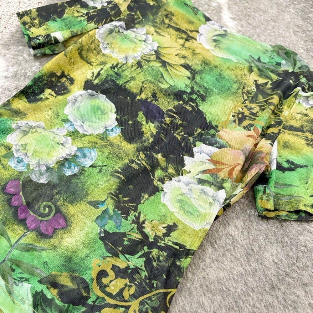 Mesh Floral Top Small - Picture 5 of 10